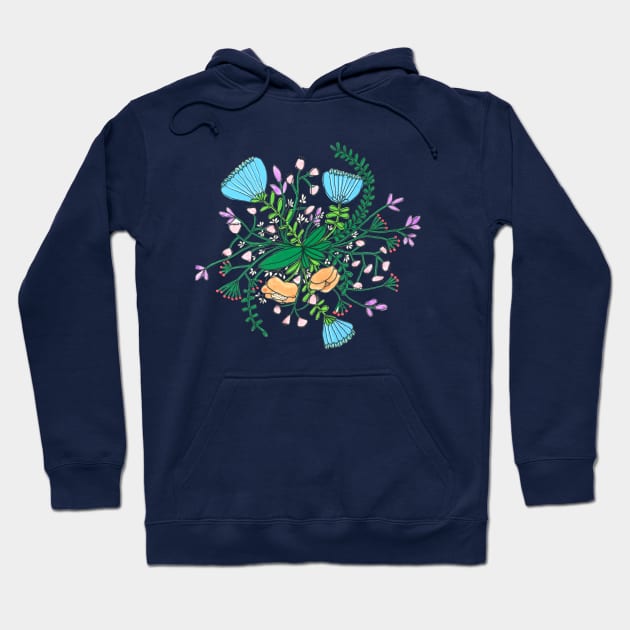 Flowers Hoodie by DoodlesAndStuff